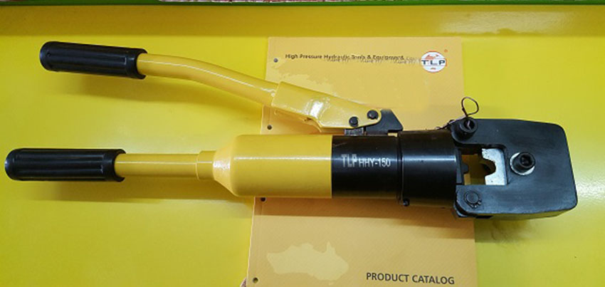 Kìm bấm cos thủy lực 150 mm2 11 tấn TLP HHY-150 0