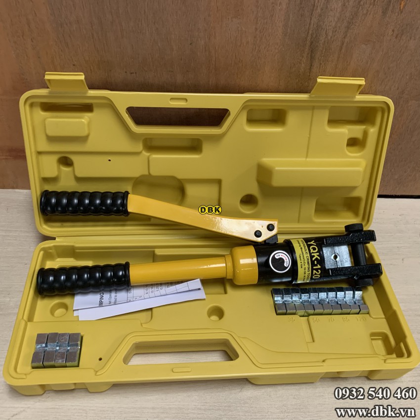 Kìm bấm cos thủy lực YQK-120 1