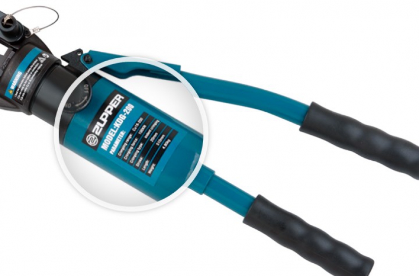 Kìm bấm cos thủy lực Zupper KDG-200 0