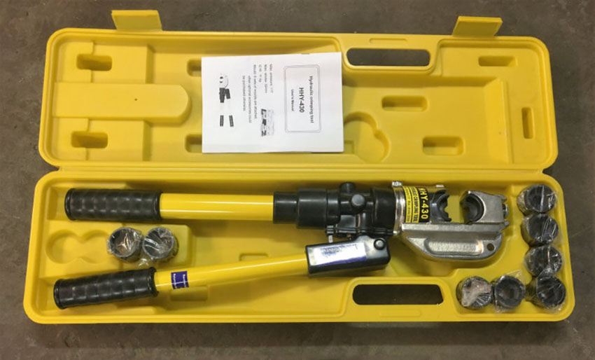 Kìm bấm cos thủy lực 400 mm2 11 tấn TLP HHY-35 4