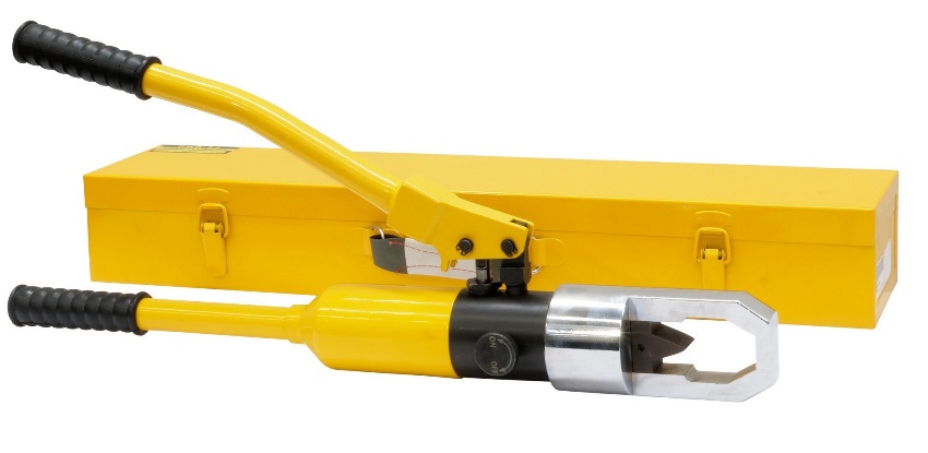 Kìm cắt đai ốc thủy lực sử dụng bơm tay thủy lực