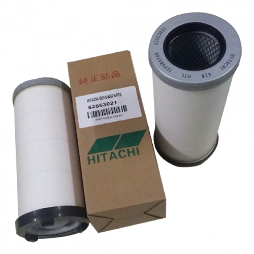 Lọc tách dầu máy nén khí Hitachi 55303021 1