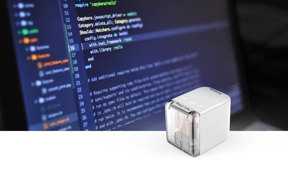 Máy in màu mini cầm tay di động nhỏ nhất thế giới DBK PrinCube 14