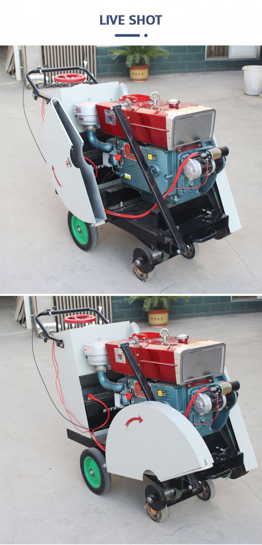 Máy cắt bê tông nhựa đường lớn Q700 5