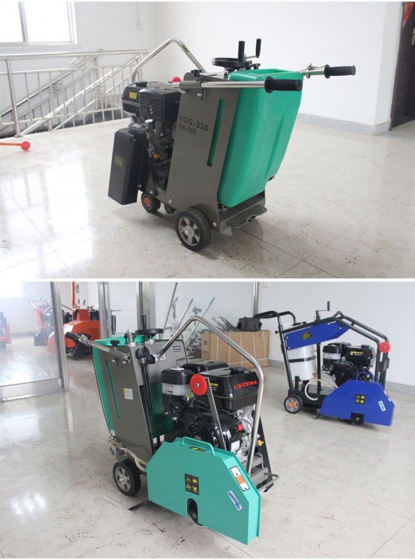 Máy cắt đường bê tông bán tự động Q500F 4