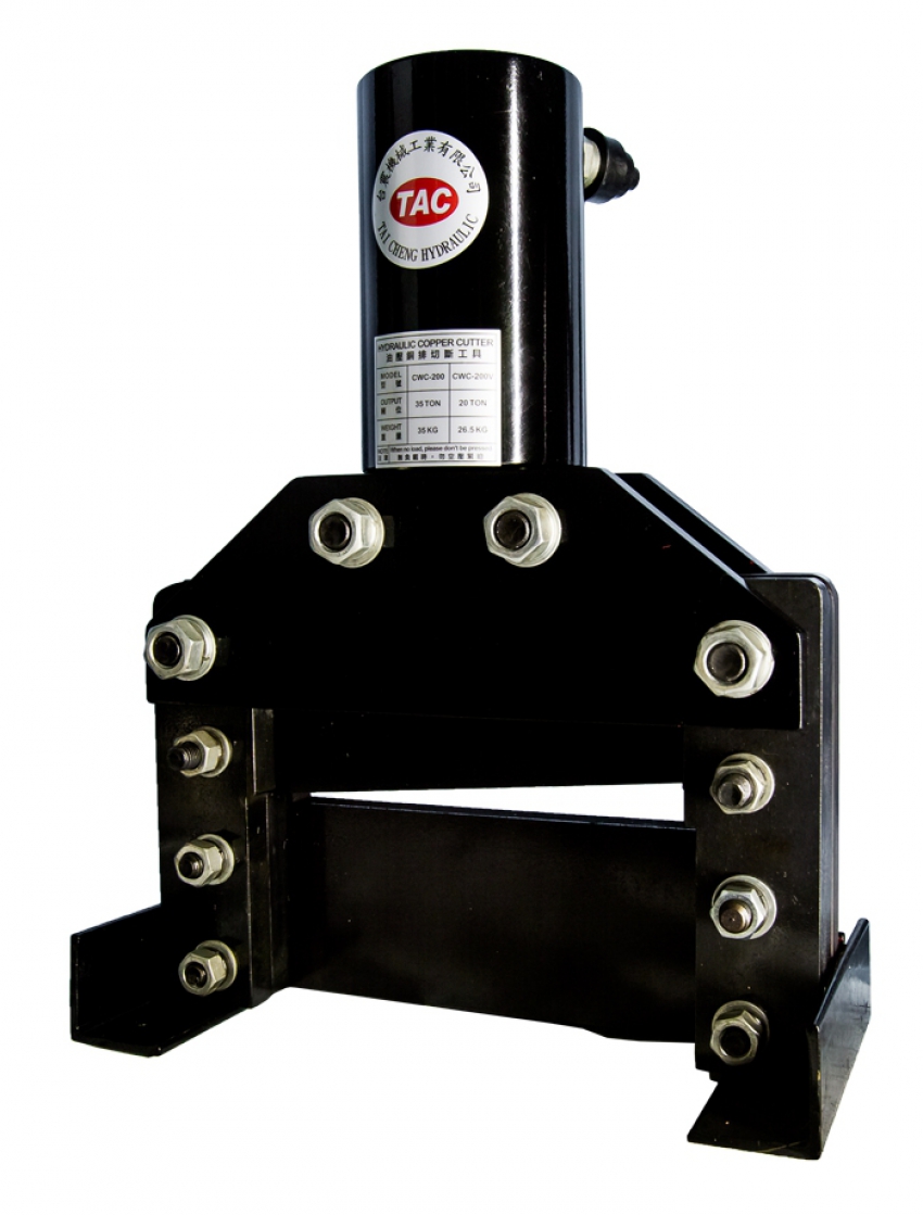 Máy cắt thanh cái đồng 35 tấn TAC CWC-200 0