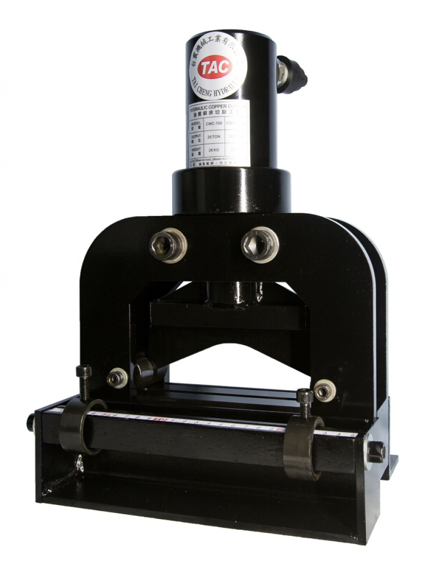 Máy cắt thanh cái đồng chữ V 20 tấn TAC CWC-200V 0