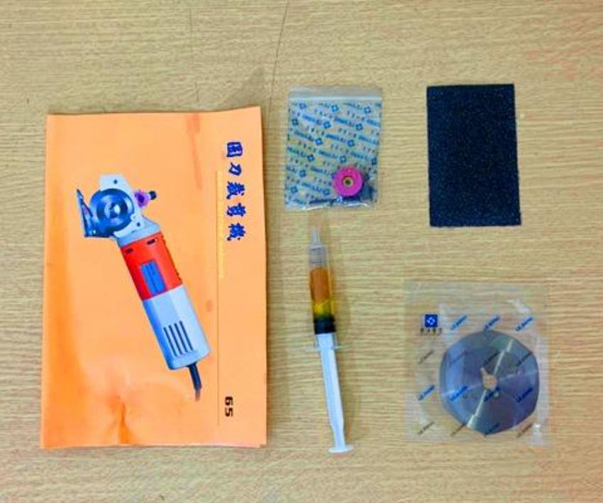 Máy cắt vải cầm tay DBK YJ-65 5