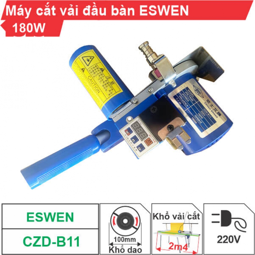 Máy cắt vải đầu bàn Eswen Brano CZD-B11 0
