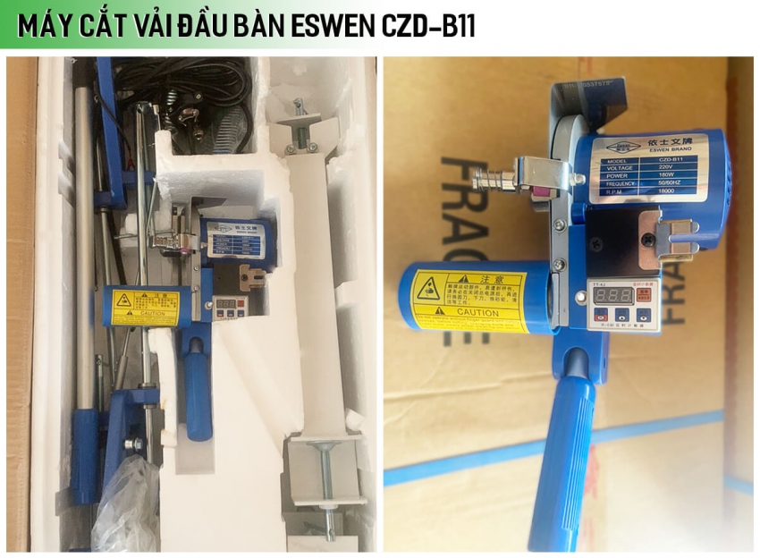 Máy cắt vải đầu bàn Eswen Brano CZD-B11 2