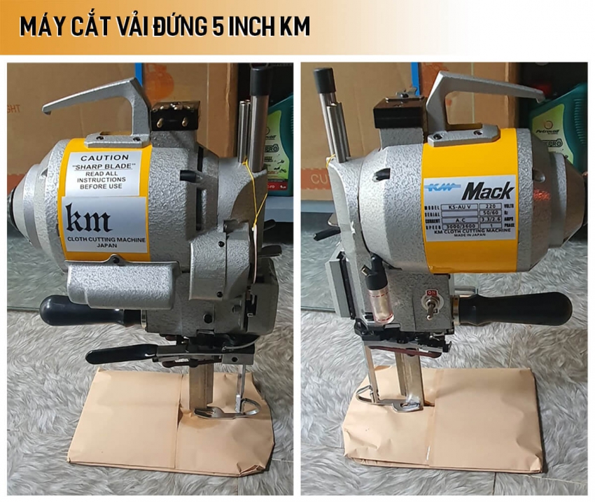 Máy cắt vải đứng 5 inch KM KSU-108 (370W) 1