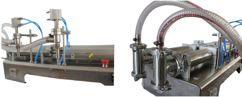 Máy chiết rót 5000ml 2 vòi khí nén DBK5000-2 0