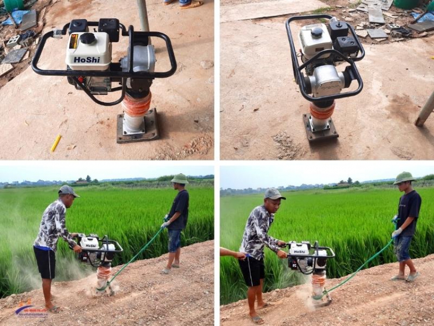 Máy đầm cóc Mikasa Hoshi 5,5Hp 0