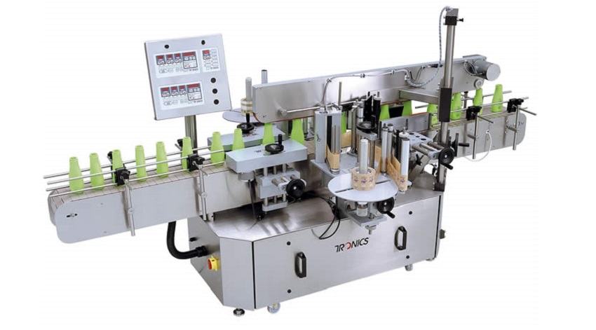 Máy dán nhãn chai tròn độ chính xác cao DBK LT10 3