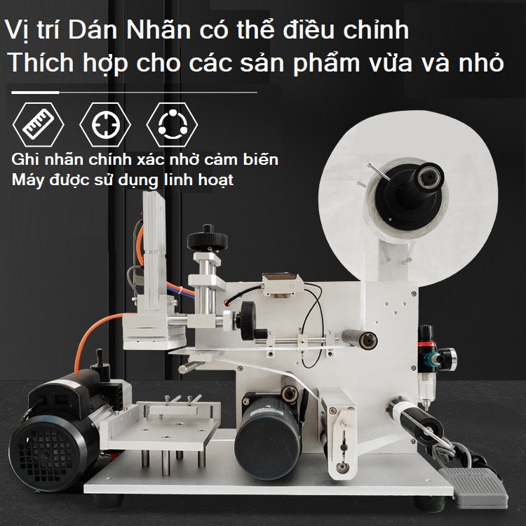 Máy dán nhãn tự động chai vuông DBK LT-60 2