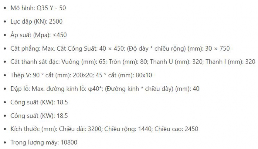 Máy dập liên hợp đa chức năng Q35Y-50 3