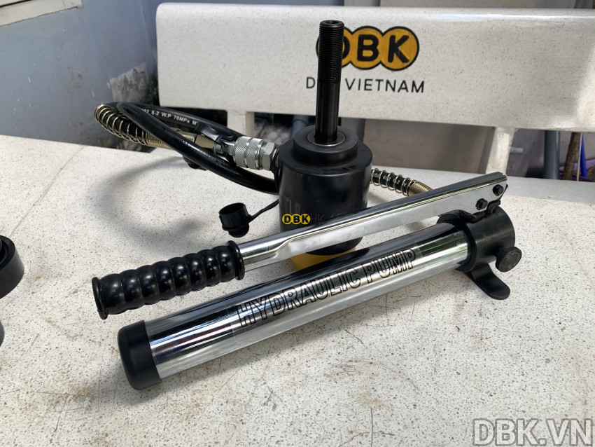 Máy đột lỗ tôn thủy lực 11 tấn 16-60 mm TLP HHK-8C 2