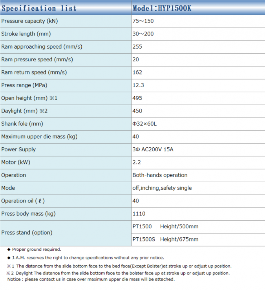 Máy ép thủy lực 15 tấn HYP1500K 0