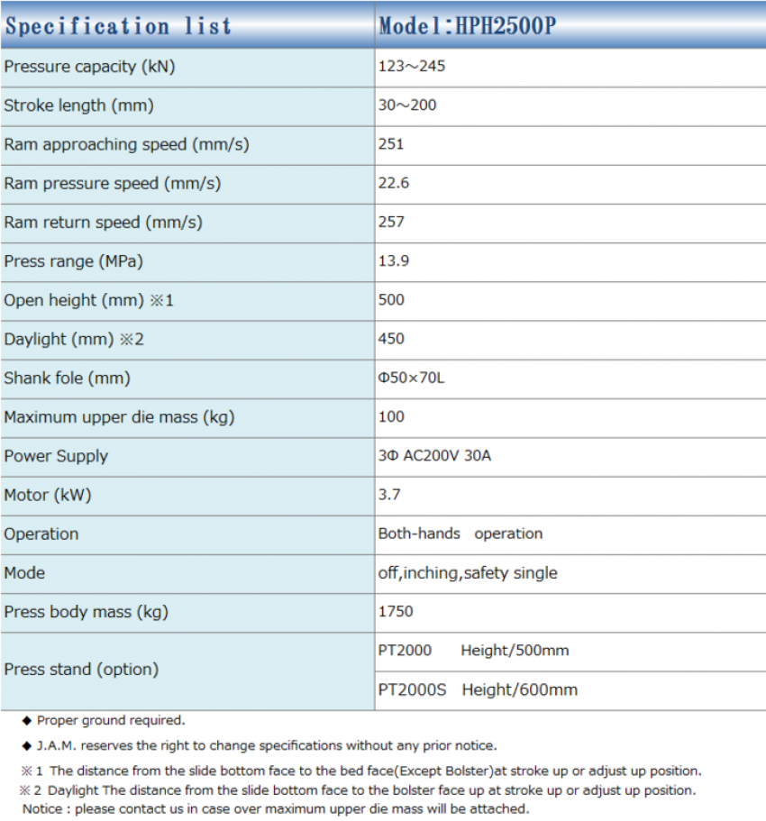 Máy ép thủy lực 25 tấn HPH2500P 0