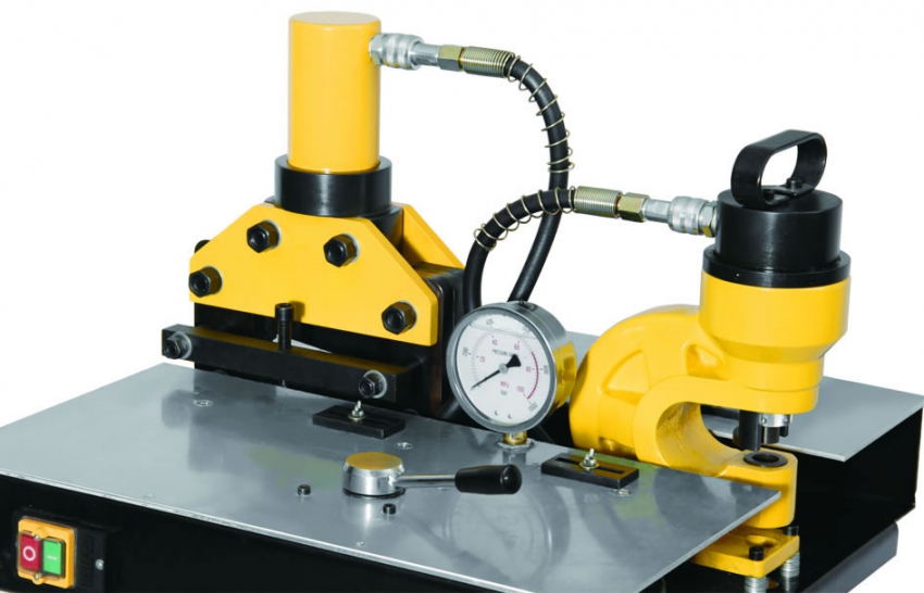 Máy gia công thanh cái đồng 3 trong 1 TLP HHM-150H 1