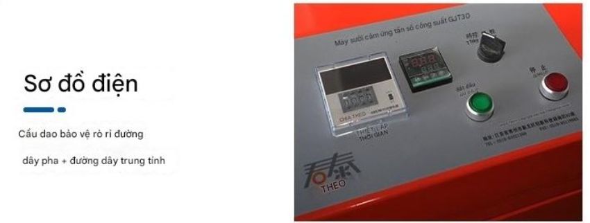 Máy gia nhiệt vòng bi cảm ứng GJT30W-3C 2