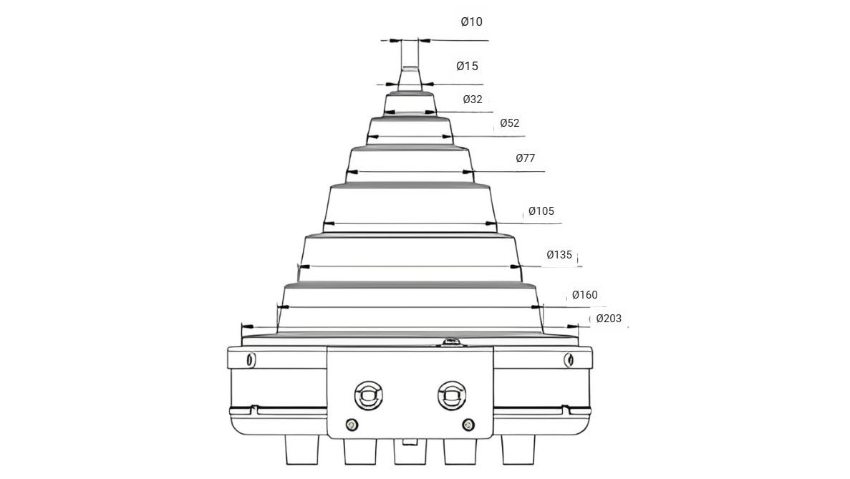 Máy gia nhiệt vòng bi hình côn BETEX CHU (công suất 725W) 2