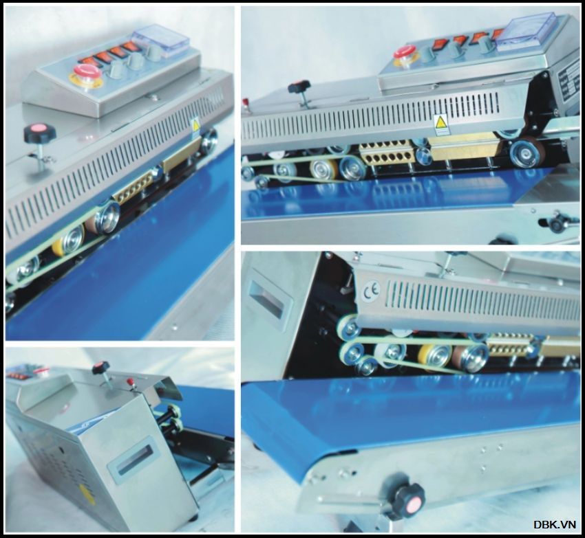 Máy hàn miệng túi liên tục có in date DBK FRBM-810I 2