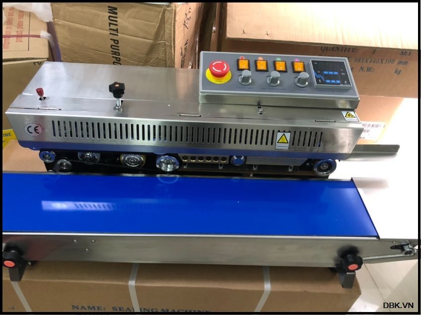 Máy hàn miệng túi liên tục có in date DBK FRBM-810I 3