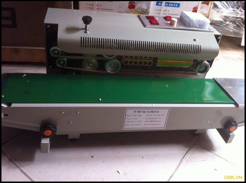 Máy hàn miệng túi liên tục DBK FR-900 3
