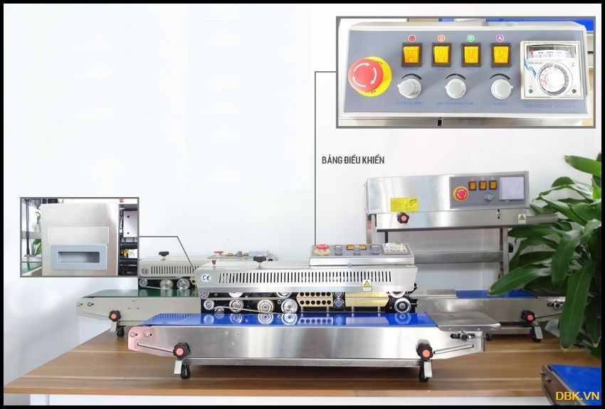 Máy hàn miệng túi liên tục DBK FRB-770I 2