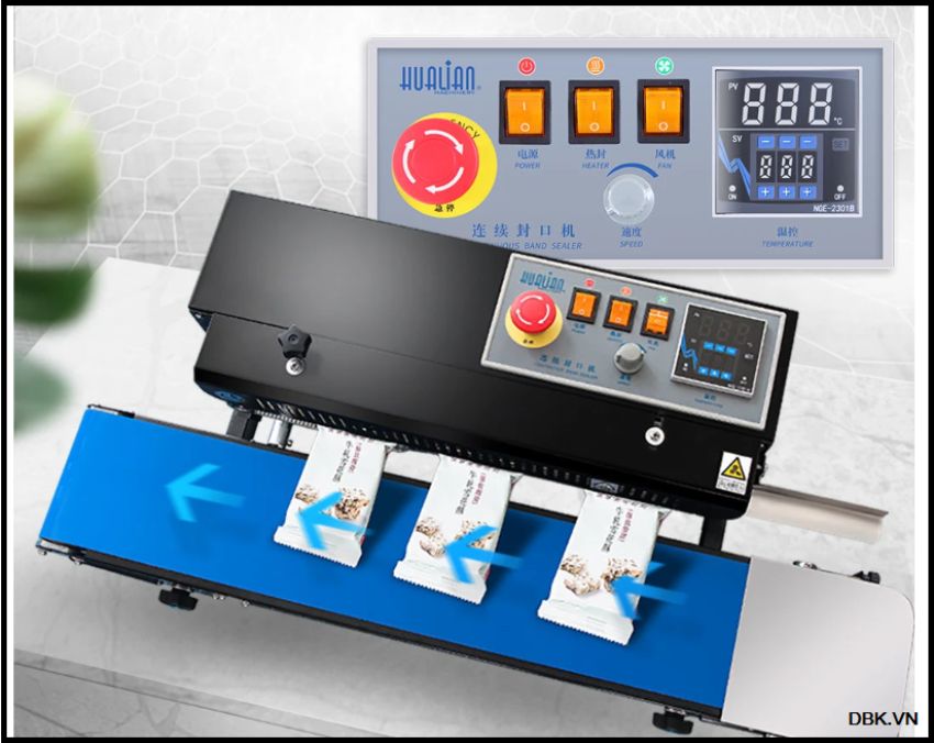 Máy hàn miệng túi liên tục DBK FRD-750I 1