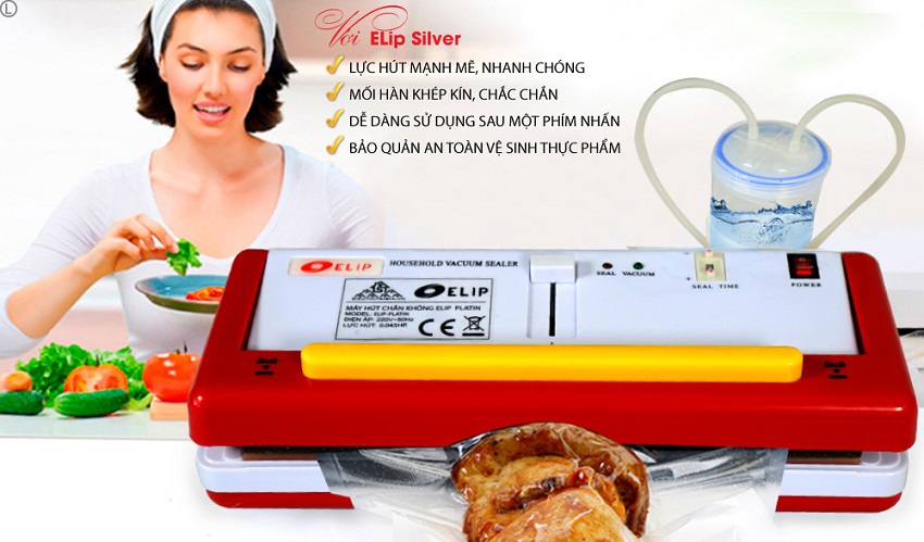 máy hút chân không elip