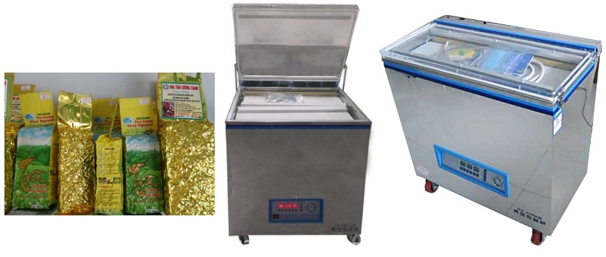 Máy hút chân không chè LD-600 3