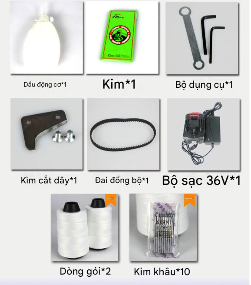 Máy khâu bao cầm tay GK9-88 (dùng pin) 1