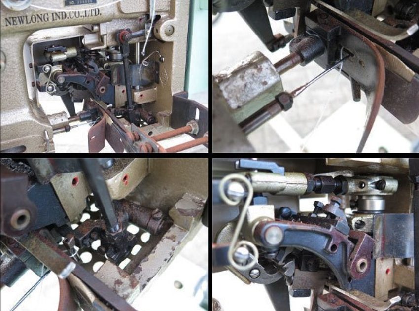 Máy khâu bao công nghiệp Newlong DS-C (1 kim 2 chỉ) 0