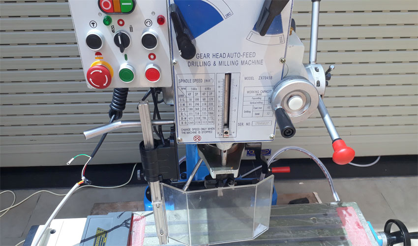 Máy khoan phay 40mm WDDM ZX7045B1 3