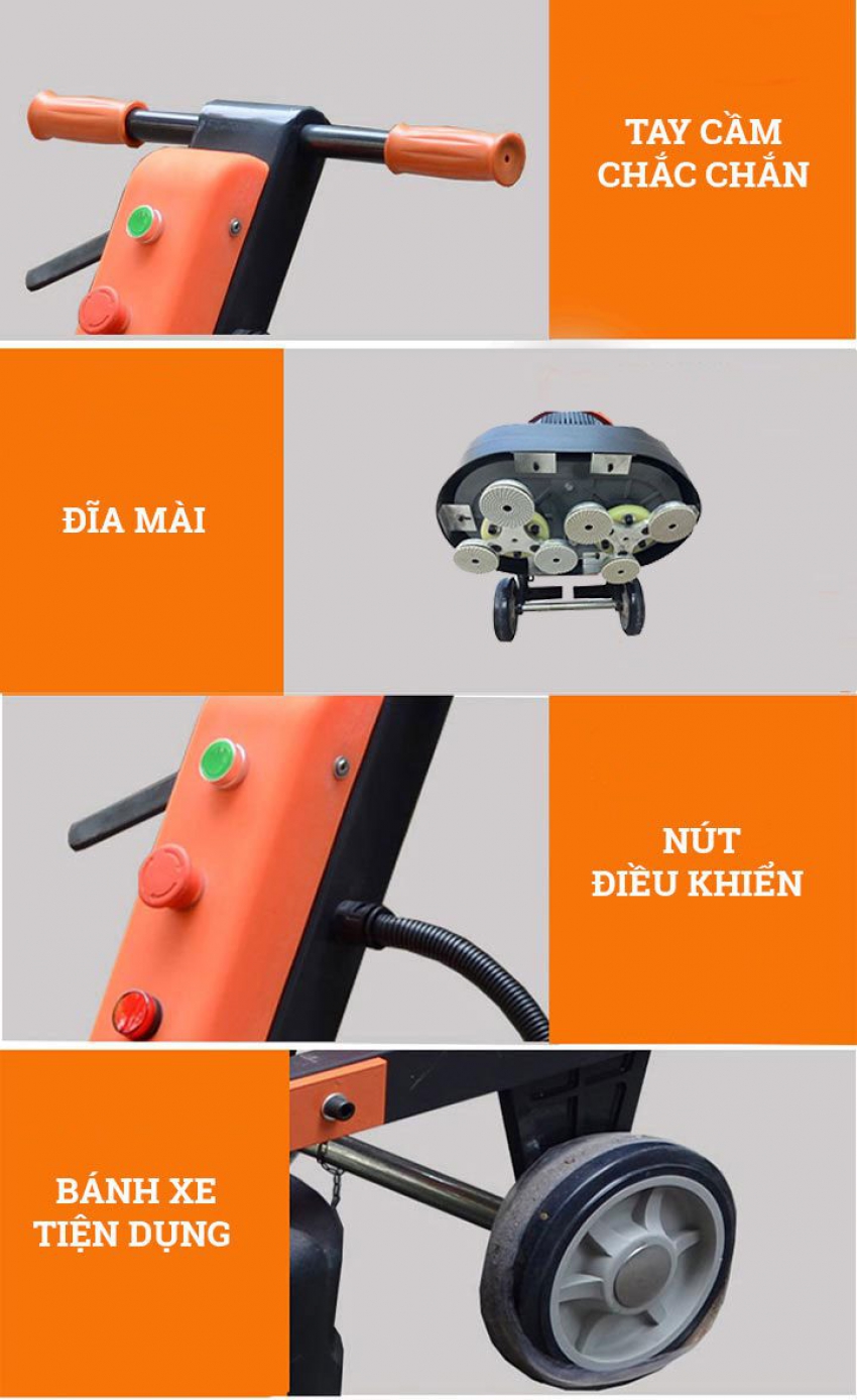 Máy mài sàn bê tông Karva KVG-6 1