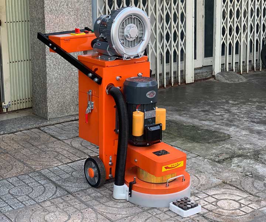Máy mài sàn bê tông Super Fast SF330 (có hút bụi) 0