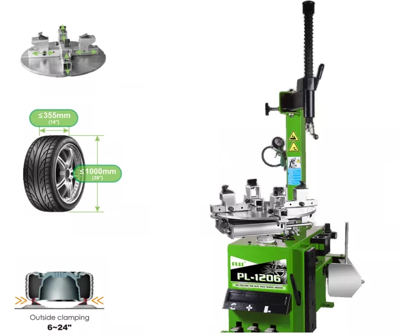 Máy ra vào lốp xe máy, ô tô DBK PL-1206 3