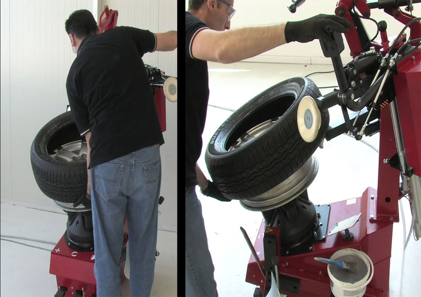 Hướng dẫn sử dụng máy ra vào lốp 3