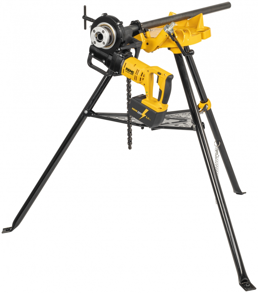 Máy ren ống cầm tay chạy pin 16 - 32mm REMS AMIGO 22V 2