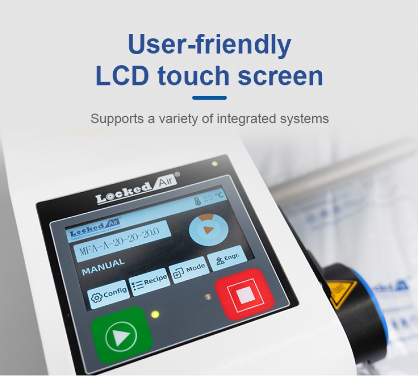 Máy thổi túi đệm khí Locked Air LA-E5P 8