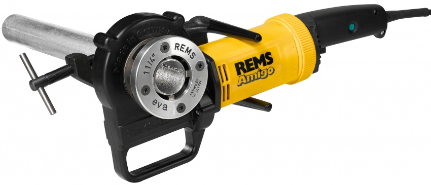 Máy tiện ren ống cầm tay 16 - 40mm REMS AMIGO 2
