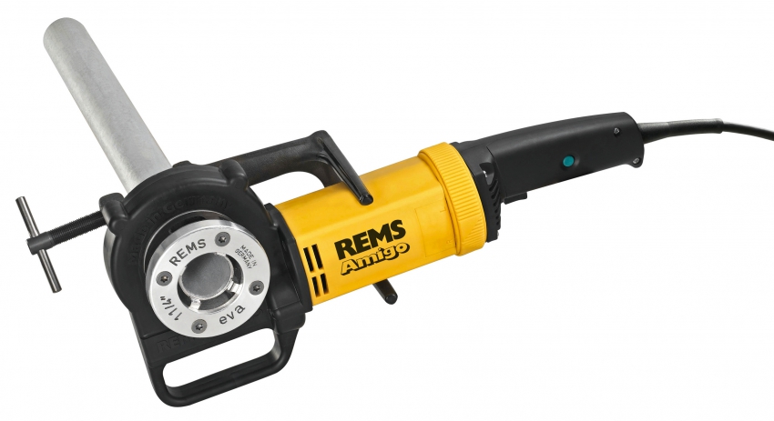 Máy tiện ren ống cầm tay 16 - 40mm REMS AMIGO 3