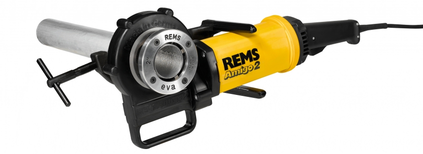 Máy tiện ren ống cầm tay 16 - 50mm REMS AMIGO 2 1