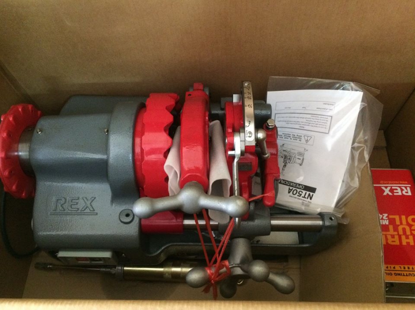 Máy tiện ren ống REX N100A 2