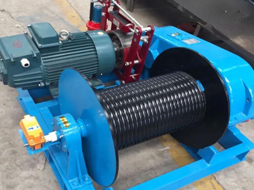 Máy tời kéo cáp điện 10 tấn JK10 2