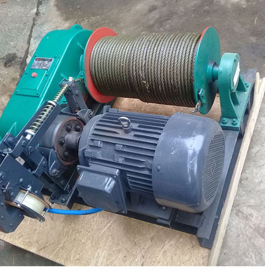 Máy tời kéo cáp điện tốc độ thấp 10 tấn JM10 0