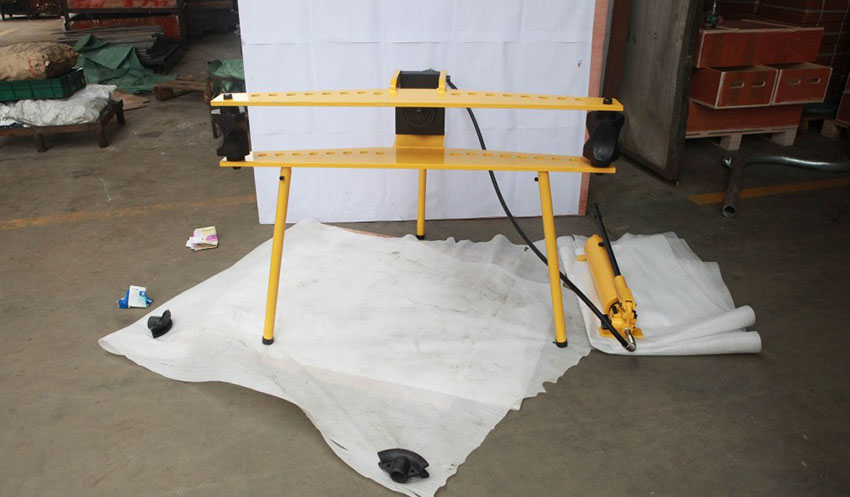 Giới thiệu sản phẩm máy uốn ống thủy lực có bơm tay rời 20 tấn TLP HHW-4F