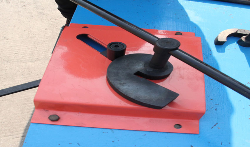 Máy uốn sắt nghệ thuật bằng tay 10mm Hebei DH-SW7 1